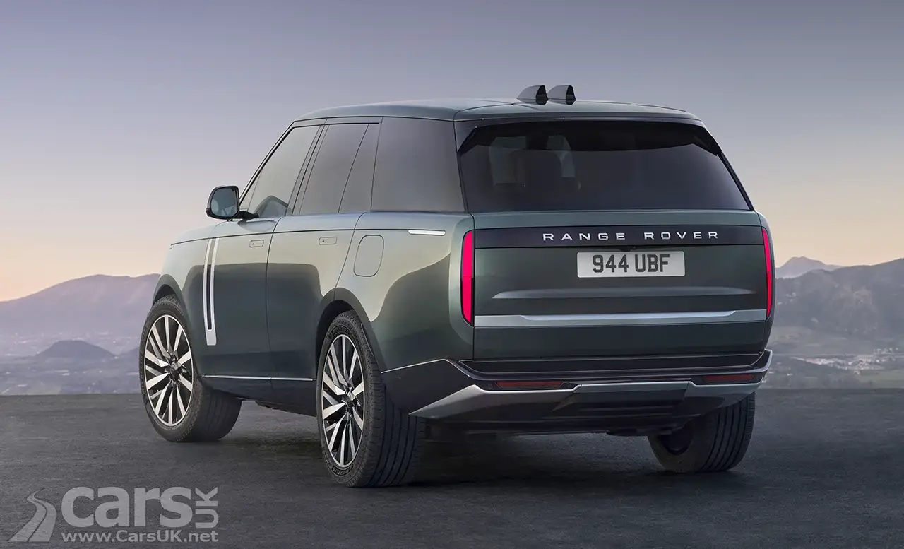 Range Rover Electric EV550 rear view