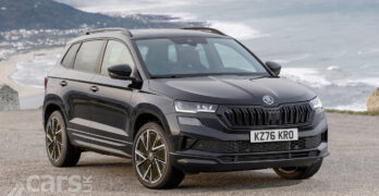 Skoda Karoq Black Edition front view