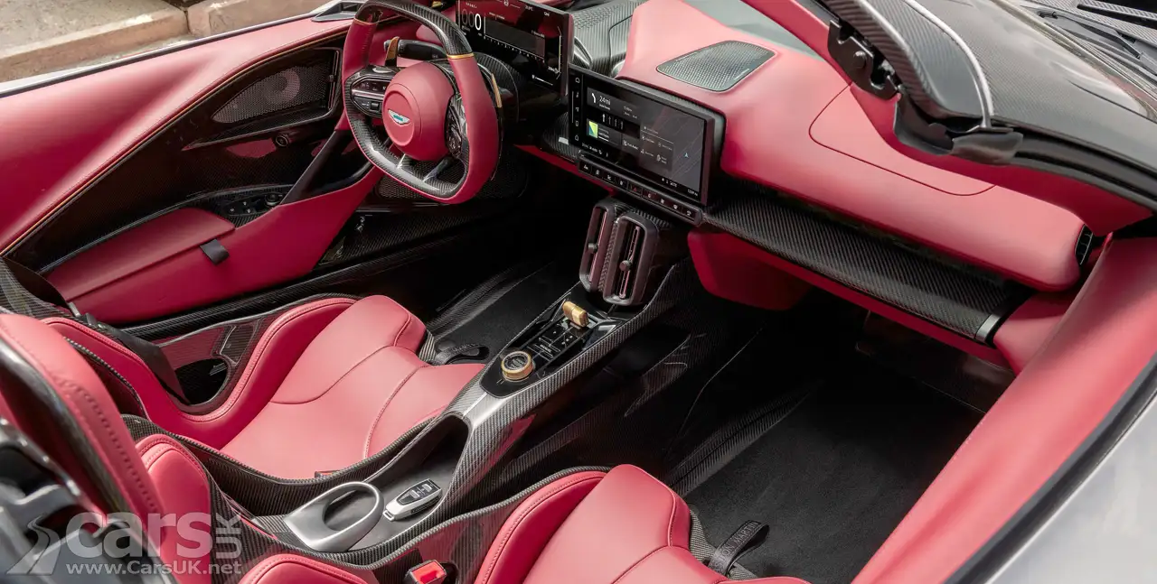 Aston Martin Valhalla Spider interior