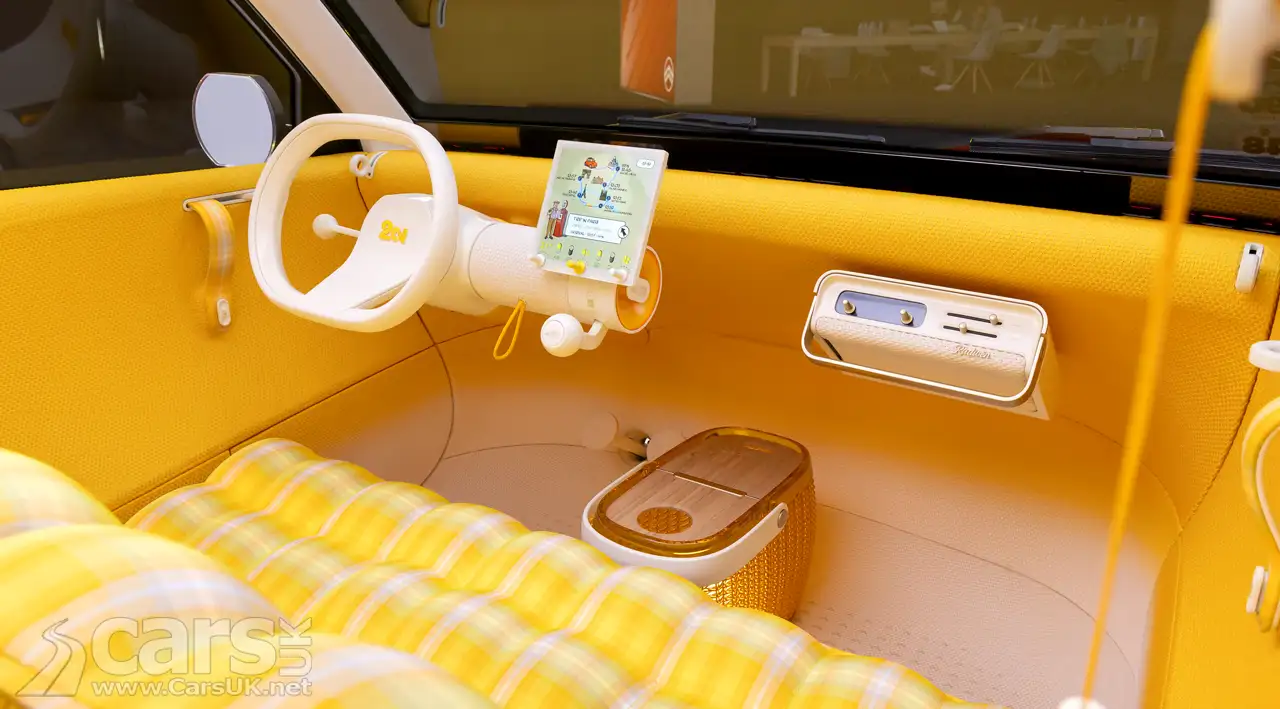 Citroën 2CV Concept interior