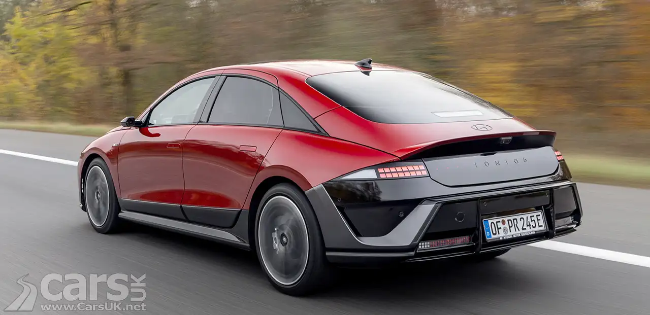 Hyundai Ioniq 6 2026 rear view