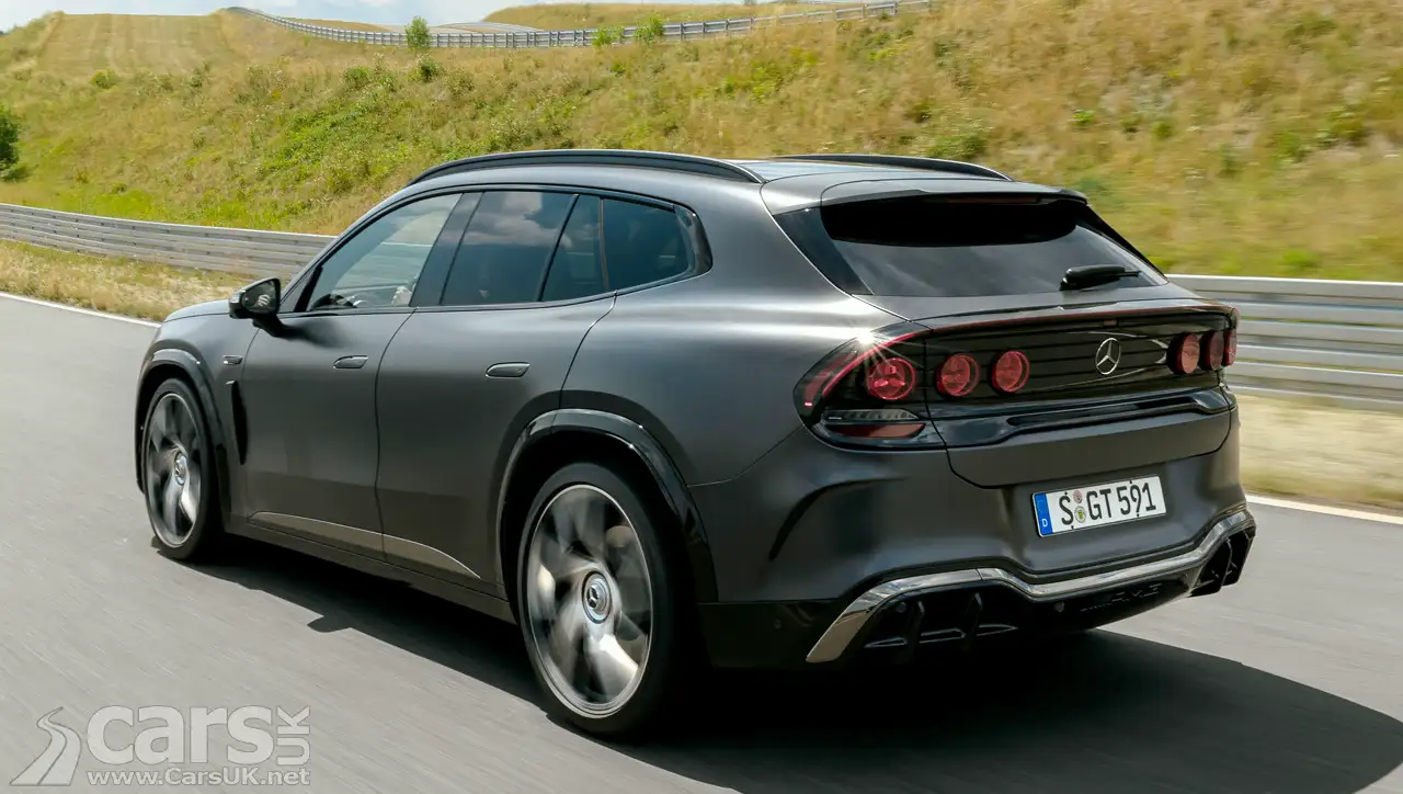 Mercedes-AMG GT SUV EV rear view