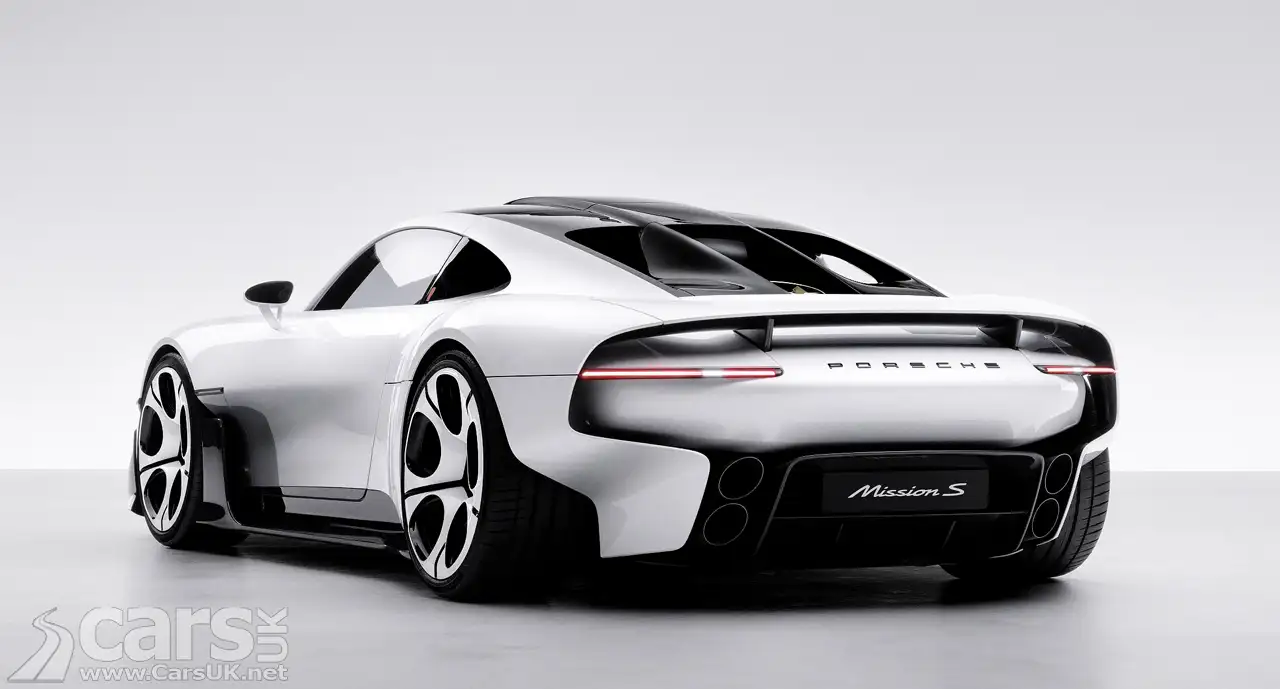 Porsche Mission S Concept rear view