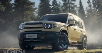 Chery's iCAUR V27 Land Rover Defender LOOKALIKE front view